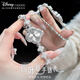 迪士尼（Disney）手表女款機械輕奢小眾高級感女士品牌高顏值女生實(shí)用生日禮物 幸運四葉草-銀色【公主限定禮盒】