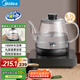 美的（Midea）煮茶器 智能自動上水電熱水壺 家用燒水壺 泡茶 開水壺 電茶爐 茶具 自動斷電茶臺MK-C071X