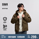 森馬棉服男冬季防水防油防污防風(fēng)外套寬松101724112102