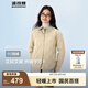 波司登（BOSIDENG）25年新款輕薄羽絨服女短款90絨三防輕便內(nèi)膽葫蘆紋外套B250131012 秘釉色7475 S 160/84A 體重約100-110斤