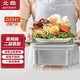 北鼎（Buydeem）蒸燉鍋定制二層不銹鋼蒸架 加高配件 G55A、G5541適配配件