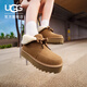 UGG秋季新款女士舒適蝴蝶結(jié)厚底可翻折鞋領(lǐng)休閑懶人毛毛鞋1174570 CHE | 栗色 37