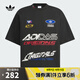 阿迪達斯 （adidas）【滔搏運動】Originals三葉草男子MOTO TEE SS M短袖T恤 KH1195 M