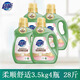 超能洗衣液3.5kg大瓶裝深層去污漬持久留香生物酶技術(shù)低泡易洗家庭裝 柔順舒適3.5kg*4瓶