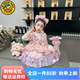 G.DUCK KIDS小黃鴨童裝女童公主裙春秋款兒童白雪公主裙子洋氣小女孩連衣裙 玲娜貝兒裙子+發(fā)飾【春秋款】 100碼建議90-100cm3-4歲cm