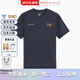 始祖鳥（ARC'TERYX）男士T恤Captive系列男款雙標Logo印花透氣短袖上衣節(jié)日送禮 寶石藍X000006523 XL
