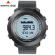 NORTH EDGE自由潛水男士電子手表指南針高度氣壓溫度鬧鐘計步卡路里倒計時(shí)男