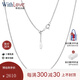 WithLove唯愛品越 日本工藝18K金可調節(jié)肖邦鏈素金項鏈送女友 2.05克/黃18K金