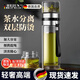 XKJ德國泡茶杯茶水分離大容量便攜雙層玻璃杯耐熱防爆耐高溫水杯男士  本色加厚款   500ml 1只 德國精工水杯