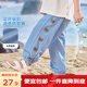 嘟嘟家寶寶仿天絲牛仔褲夏季男童防蚊褲兒童長(zhǎng)褲透氣薄女童褲子 藍(lán)色120