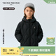 Teenie Weenie Kids【小吐司輕羽絨】小熊童裝24冬中性三防羽絨服 黑松露小吐司（黑色） 130