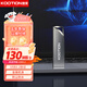 KOOTION高速U盤(pán)大容量金屬 USB3.2一體封裝防塵防水 商務(wù)辦公高速讀寫(xiě) 電腦車(chē)載優(yōu)盤(pán) 【U314】USB3.2金屬防水U盤(pán) 槍灰色 128GB