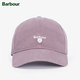 Barbour Cascade男女同款可調節鴨舌帽Logo帽子 淡紫色 均碼 （54-60cm）