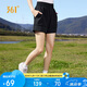 361°運(yùn)動褲子女夏季五分褲防曬戶外短褲寬松休閑印花 662424703-2