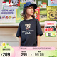 FILAx原田治聯(lián)名系列斐樂兒童童裝短袖T恤2025夏新男中大童