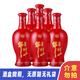 牛欄山百年二鍋頭紅8 濃香型白酒禮盒裝 微瑕 38度 500mL 6瓶