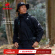 猛犸象（MAMMUT）Microlayer 男士戶外徒步防風(fēng)防水夾克外套2.5L硬殼沖鋒衣 黑色 L
