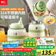利仁（Liven）榨汁杯便攜式榨汁機(jī) 可碎冰 內(nèi)膽0塑料750ML戶外隨行杯噸噸杯 316不銹鋼小型榨汁桶輔食機(jī)LLJ-A756