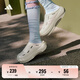 adidas 波波涼鞋 OZWAVE CLOG穩(wěn)定緩震回彈厚底老爹拖鞋阿迪達(dá)斯   礬土棕(推薦選大一碼)   42