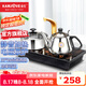 金灶（KAMJOVE）家用半自動(dòng)上水電磁爐 定量加水高效燒水茶臺(tái)功夫泡茶爐具D608 【智能變頻 臺(tái)嵌兩用】37*20cm