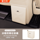 咆哮車品適用25款問界M8/M9冰箱防踢蓋板防臟原車色隱藏式磁吸垃圾桶防踢 25款M9- 隱藏式垃圾桶【望舒杏】