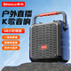 新科D65無線藍(lán)牙音箱戶外電木吉他民謠樂器音箱廣場(chǎng)舞家用手提地?cái)倲[攤喇叭收錢碼語音播報(bào)聲卡監(jiān)聽