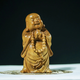 仙作美假一賠萬(wàn)【招財彌勒佛】金絲楠木小葉楨楠雕刻文玩手把件家居擺件