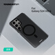 猿氣「隱沙」適用于samsung三星S24Ultra磁吸手機(jī)殼簡(jiǎn)約商務(wù)保護(hù)套S24+全包防摔不粘指紋S24手機(jī)保護(hù)套 隱沙|磁吸充電| S24 Ultra【透黑】