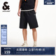 杰克·瓊斯（JACK&JONES） 夏季新款百搭潮流通勤舒適抽繩腰頭肌理感五分褲短褲22529F017