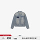 Levi's?SilverTab?25年春夏新款男士美式復(fù)古時(shí)尚牛仔夾克外套 淺藍(lán)色 004GI-0001 L