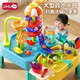 積虎兒童玩水洗澡玩具3-6歲超大號(hào)戲水桌釣魚(yú)洗碗機(jī)男孩女孩生日禮物5 多功能戲水桌【釣魚(yú)/洗碗/旋轉(zhuǎn)滑梯/循環(huán)出水】 0-1-3歲寶寶四五歲男童玩具