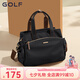 高爾夫（GOLF）單肩斜挎包女時(shí)尚包包女包休閑手提包女手機(jī)包七夕禮物送女友閨蜜 優(yōu)雅黑