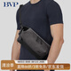 BVP意大利牛皮斜挎包男胸包男包春夏時(shí)尚牛皮單肩包男士背包