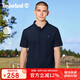 添柏嵐（Timberland）T恤男春夏戶外運(yùn)動(dòng)休閑舒適POLO衫短袖上衣A24H2 深藍(lán)寶石 L