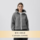 加拿大鵝（Canada Goose）Chilliwack 女士白標羊毛抓絨外套飛行員夾克大鵝外套 7102W1 99 米灰色 XS