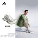 adidas李現(xiàn)同款CLIMACOOL VENTO風(fēng)動(dòng)清風(fēng)鞋透氣boost跑鞋阿迪達(dá)斯   亮白/淺灰/金屬銀   42.5