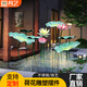 匯奇尚品不銹鋼仿銅荷花荷葉雕塑酒店景區(qū)公園水池蓮藕水景景觀裝飾擺件 定制