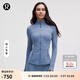 lululemon丨Define 女士運(yùn)動(dòng)夾克 * Nulu? 芯吸 LW4CD5S 水洗牛仔藍(lán) 線上專售 XS /4