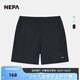 NEPA耐葩24年春夏新品戶外運(yùn)動(dòng)男士涼爽鮮艷寬松尼龍短褲7K31761 石墨灰B16 160 73A（075）