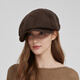 卡蒙（Kenmont）100%亞麻貝雷帽女復古畫(huà)家帽2025新款大頭圍時(shí)尚前進(jìn)帽秋冬5300