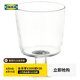 宜家（IKEA）IKEA365+透明玻璃高腳杯冷飲熱飲杯冰淇淋杯可疊放杯子 高腳杯300毫升