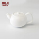 無(wú)印良品（MUJI）骨瓷 茶壺 茶具泡茶壺水壺 500mL