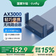 CUDY AX3000 WiFi 6 迷你路由器 TR3000 2.5G網(wǎng)口 輕NAS USB充電寶供電 家用 宿舍 寢室 便攜 隨行 