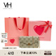 VANESSA HOGAN【七夕禮物】VH女包山茶花信封包高級感包包老花鏈條包單肩斜挎包