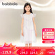 巴拉巴拉女童裙子兒童連衣裙2025夏裝中大童公主洋氣網(wǎng)紗裙子208225111028