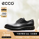愛(ài)步（ECCO）休閑皮鞋 25年夏季系帶男鞋 混動(dòng)防水720 524784 黑色52478401001 43