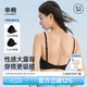 幸棉（LUCKMEEY）外擴(kuò)U背漫畫(huà)胸內(nèi)衣女顯胸大美背一體文胸?zé)o鋼圈胸罩夏季露背