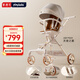 playkids普洛可A8max遛娃神器推車輕便可坐可躺嬰兒推車0-3歲溜娃車 A8MAX天使之翼（五段頂棚+避震輪
