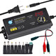 3-36V可調壓電源適配器-1509無(wú)極可調3-12V數顯3-24V5A通用 3-24V5A【120W】+8個(gè)轉換頭 +鱷魚(yú)夾線(xiàn)