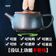 云南建水紫陶茶壺漢瓦壺可提轉(zhuǎn)可鳳鳴素面漢瓦小容量純手工大口 可提可轉(zhuǎn)可鳳鳴漢瓦壺 220ml